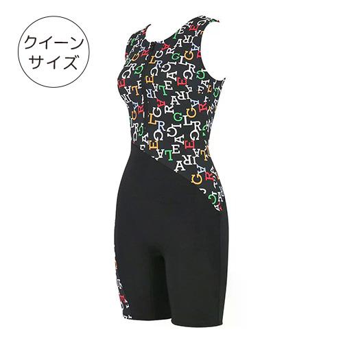 ワコール Wacoal フィットネス水着（クイーンサイズ） オールインワン スイム ウィメンズ SWR424Q-BS