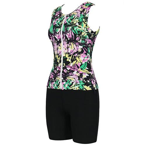 ワコール Wacoal フィットネス水着 セパレート スイム ウィメンズ SWS732-YE