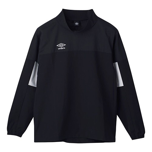 アンブロ UMBRO THE THIRD ラインドクロストップ サッカー トライアルシャツ メンズ UF4FWB30M-BK00