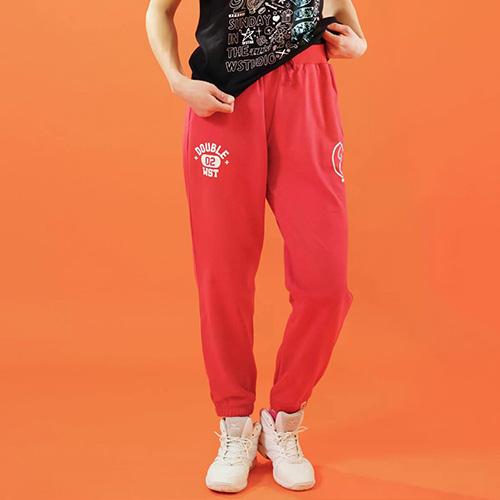 ダブルスタジオ Wstudio ハイウエストスウェットパンツ フィットネス ユニセックス WB5709-CY