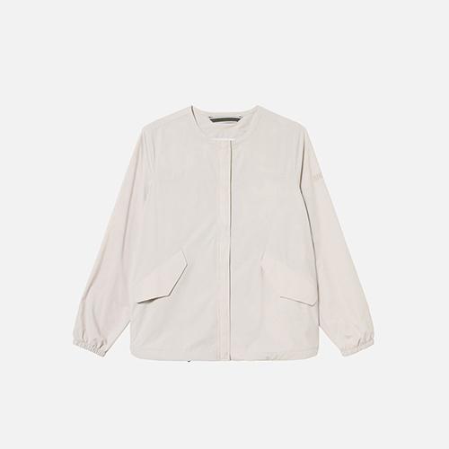 エーグル AIGLE 撥水 UVカット ノーカラージャケット 長袖 ウィメンズ アウトドア ZBFBF14-004