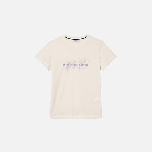 エーグル AIGLE 吸水速乾 プリントTシャツ半袖 ウィメンズ アウトドア ZTFBF44-001