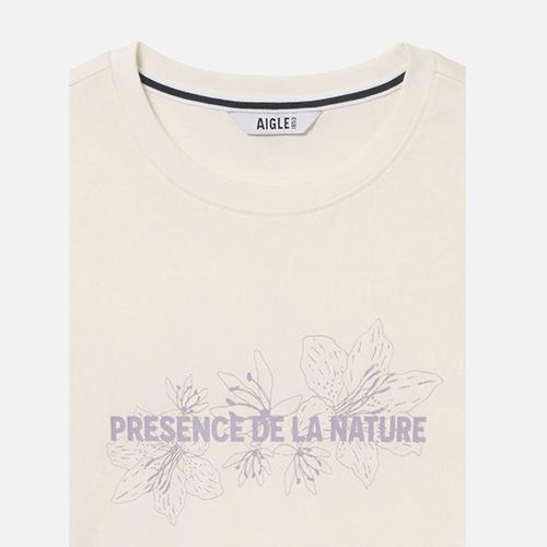 エーグル AIGLE 吸水速乾 プリントTシャツ半袖 ウィメンズ アウトドア ZTFBF44-001 エーグル AIGLE 吸水速乾 プリントTシャツ半袖 ウィメンズ アウトドア