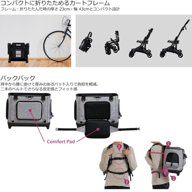 ロイヤルテイルズ アリス(Alice) 多機能ペットカート ロイヤルテイルズ アリス(Alice) 多機能ペットカート