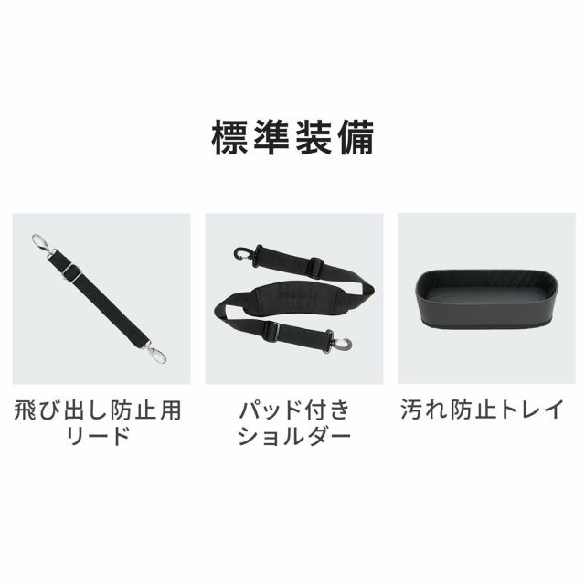 エアバギー フォー ペット エアバギー犬 3ウェイバックパックキャリ— ワイド ブラック【送料無料】 犬 猫 ペットキャリーバッグ リュック_13