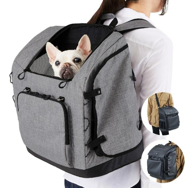 エアバギー フォー ペット エアバギー犬 3ウェイバックパックキャリ— ワイド ブラック【送料無料】 犬 猫 ペットキャリーバッグ リュック_19
