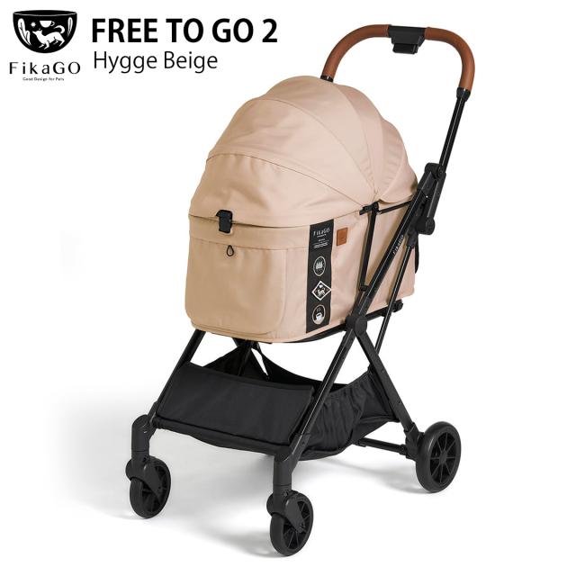 コムペット ペットカート フィカゴー フリートゥゴー2 ヒュッゲベージュ【送料無料】 コンビ combi カート 27,170円