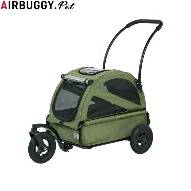 エアバギー フォー ペット AIRBUGGY FOR PET ペットカート キューブ トゥインクル モスグリーン