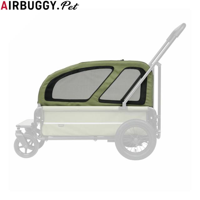 エアバギー フォー ペット AIRBUGGY FOR PET ペットカート キューブ キャリッジ（CARRIAGE） ルーフ単品 モスグリーン 13,838円