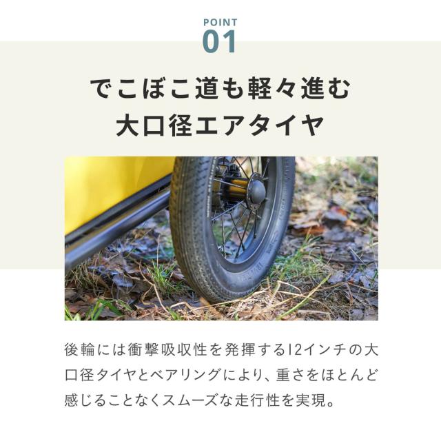 エアバギー フォー ペット AIRBUGGY FOR PET ペットカート キューブ キャリッジ（CARRIAGE）セット（台車＋ルーフ） モスグリーン_3