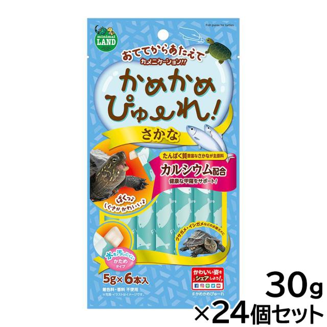 マルカン かめかめぴゅーれ さかな 5g×6本入×24個セット 6,586円