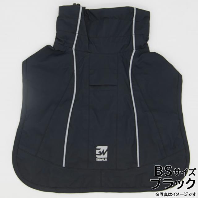 GEWALK（ジウォーク） プロテクト レイン コート BS ブラック【送料無料】 犬 ドッグウェア カッパ レインウェア 透湿 防水 撥水 高機能 フレンチブルドッグ用の通販は