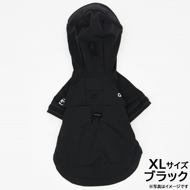 GEWALK（ジウォーク） マウンテン ジャケット XL ブラック【送料無料】 犬 CORDURAR ドッグウェア コート 洋服 撥水 快適 中型犬の通販は 5,830円