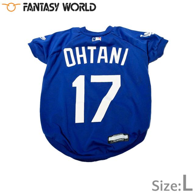 MLB公認 ロサンゼルス ドジャース 大谷翔平選手モデル Tシャツ L ブルー