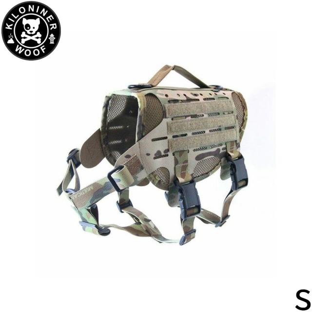KILONINER キロナイナー M4 Tactical MOLLE Vest Laser Cut M4タクティカルモールベストレーザーカット ハーネス S Multicam