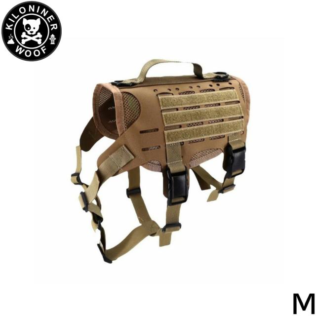 KILONINER キロナイナー M4 Tactical MOLLE Vest Laser Cut M4タクティカルモールベストレーザーカット ハーネス M Coyote