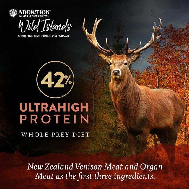 アディクション ADDICTION ワイルドアイランズ キャットフード フォレストミートレシピ グレインフリー 1.8kg_4
