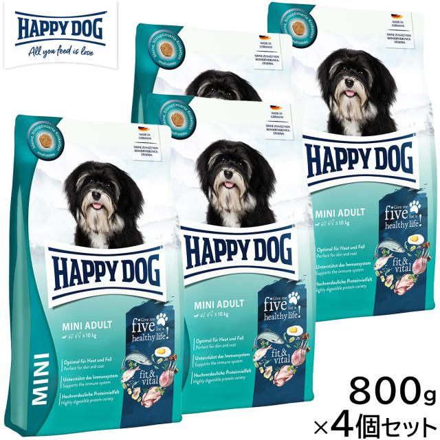 ハッピードッグ HAPPY DOG ミニフィット＆バイタル ミニ アダルト 4kg