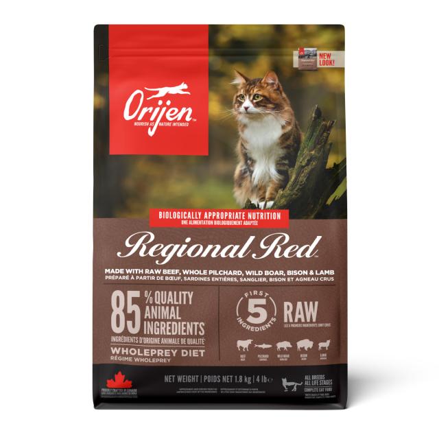 オリジン Orijen キャットフード レジオナルレッド キャット 全猫種 全年齢用 穀物不使用 1.8kg×8個セット_1