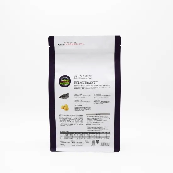 ビーワイルド B Wild ドッグフード パピー ダック＆ポテト グレイン