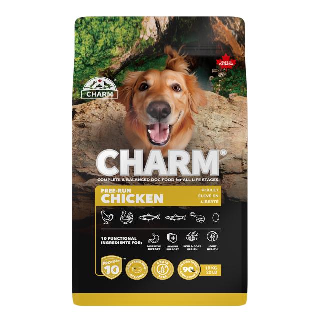 チャーム CHARM フリーランチキン ドッグフード グレインフリー 10kg_1
