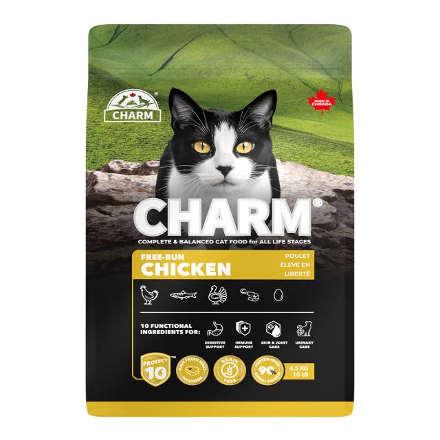 チャーム CHARM フリーランチキン キャットフード グレインフリー 4.5kg_1