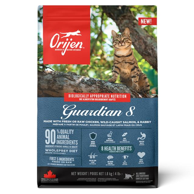 オリジン Orijen キャットフード ガーディアン8 全猫種 全年齢用 穀物不使用 1.8kg【送料無料】 正規品 無添加 グレインフリー_1