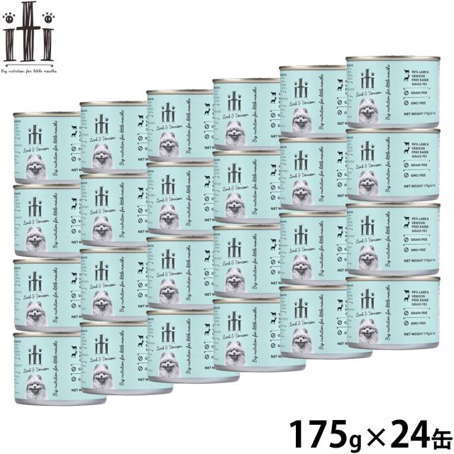 イティ ITI ドッグ缶 ドッグフード ラム＆ベニソン 175g×24缶 13,675円