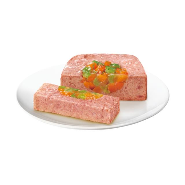 シーザー ドッグフード トレイ 2ヶ月からの子犬用 ビーフ にんじん・たまご入り 100g×96個セット_1