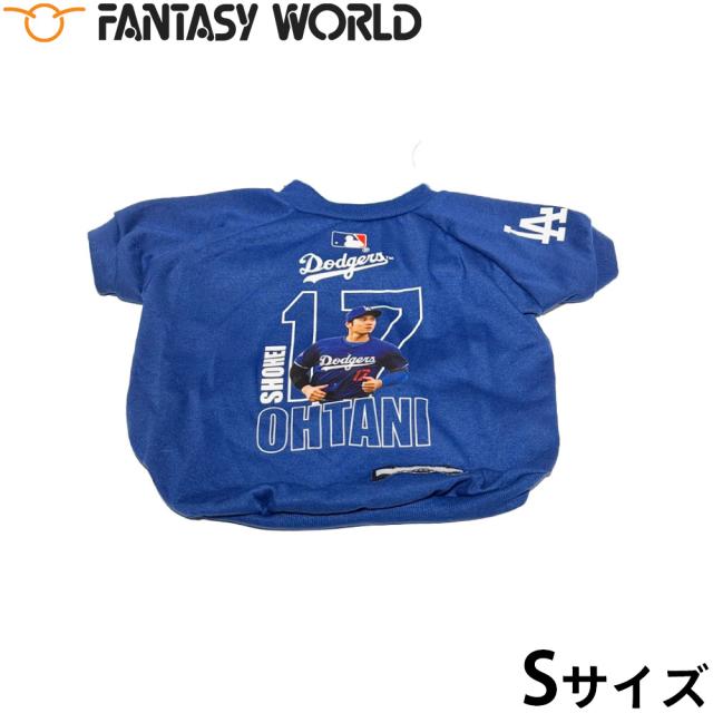 MLB公式 ロサンゼルス ドジャース 大谷翔平選手モデル ユニフォーム フォトTシャツ S