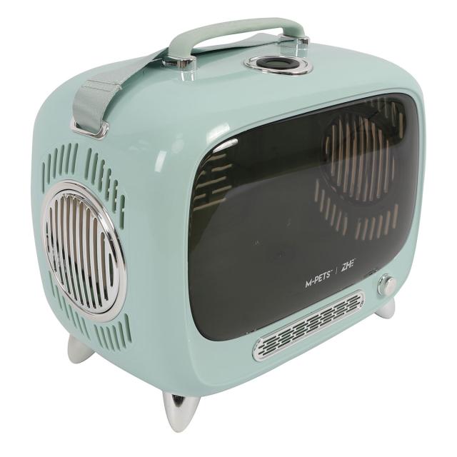 M-PETS エムペッツ TVペットキャリー ブルー【送料無料】_2