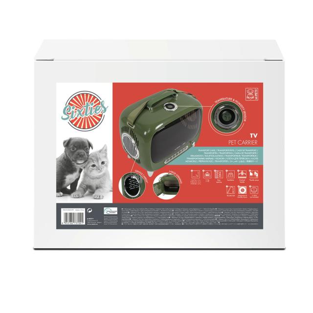 M-PETS エムペッツ TVペットキャリー グリーン【送料無料】_8