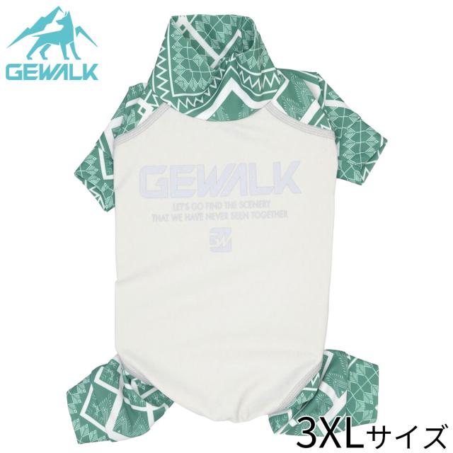 ジウォーク GEWALK 550マイナス フリージング ロンパース 3XL グリーン