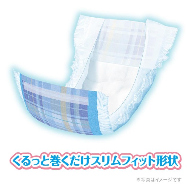 ユニ チャーム マナーウェア 男の子用 青チェック・紺チェック L 18枚入×9個セット