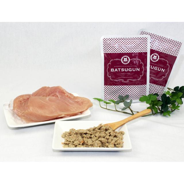 バツグン BATSUGUN CAT Chicken 80g×10個入り×3個セット_1