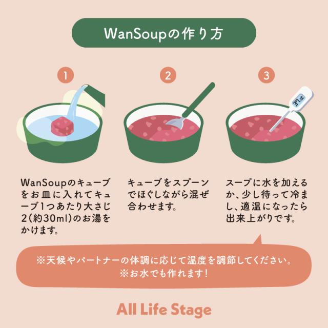 ワンスープ WanSoup 国産 ROSIE ホースレシピ ミニパック フリーズドライ スープ 24g×10個_3