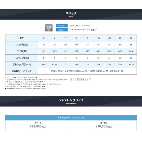 【即納】PING ピンゴルフ G730アイアン 5本セット(#7-9,PW,UW) N.S.PRO 950GH neo(S) 日本正規品 右用 オールスタンダード