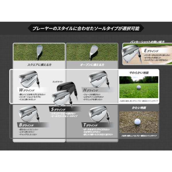 【即納】PING ピンゴルフ S159 クローム ウェッジ N.S.PRO 950GH neo（S）スチールシャフト 日本正規品 pinwg 右用 オールスタンダード