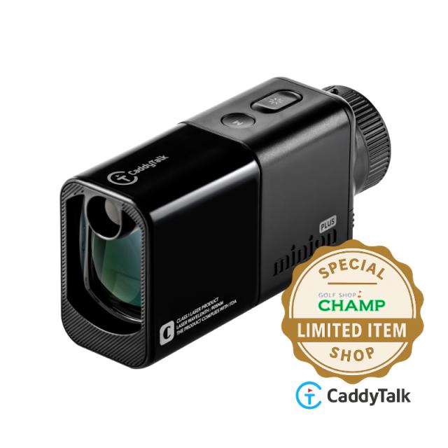 キャディトーク 2025 ミニオンプラス minion PLUS ブラック ゴルフ用 レーザー距離測定器 日本正規品 GOLFZON