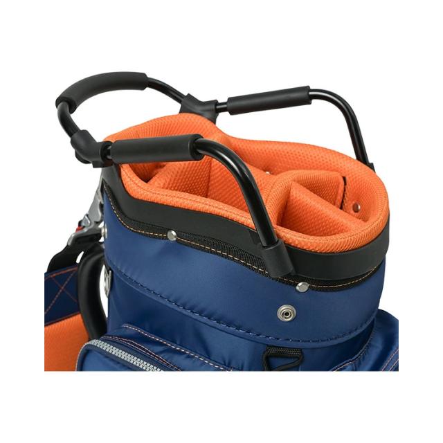 アーミーベース U.S. NAVY スタンドキャディバッグ オレンジ 新品 ARMY BASE COLLECTION（アーミーベースコレクション） スタンドバッグ