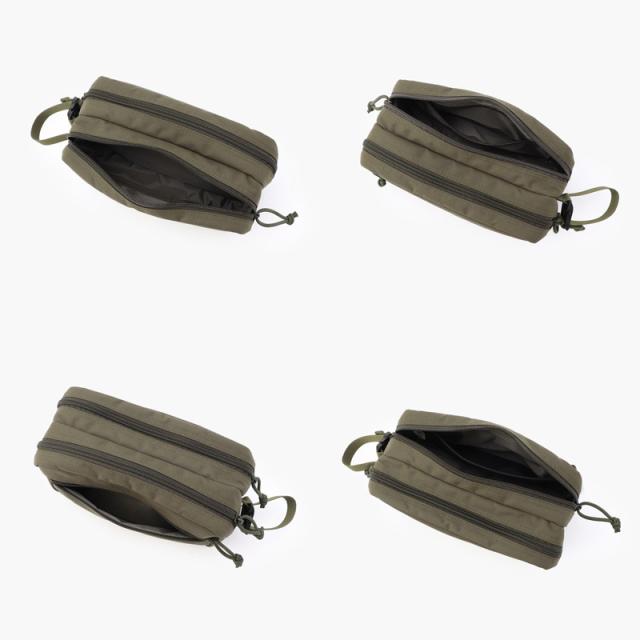 即納】2025 BRIEFING ブリーフィング ゴルフ ダブルジップポーチ