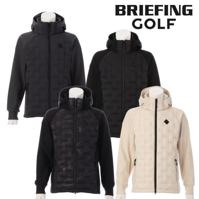 【即納】2025 BRIEFING GOLF ブリーフィング ゴルフ メンズ ハイブリッド ダウンパーカー BRG253M54 日本正規品 hbyu