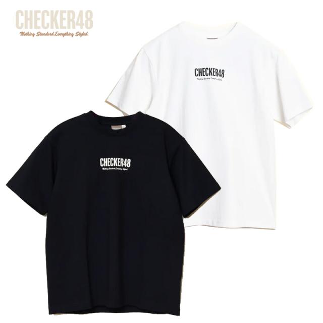 【即納】チェッカー48 メンズ プーディ Tシャツ 半袖 C48-00S001 日本正規品 wer CHECKER48