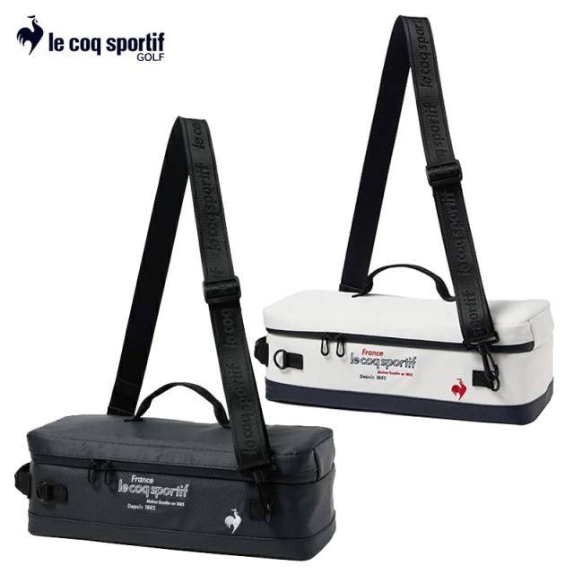 【即納】2025 ルコックスポルティフ ゴルフ 保冷機能付き カートポーチ(ショルダー付属) LG5FTT43M 日本正規品