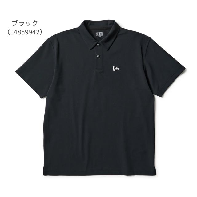 【即納】ニューエラ ゴルフ 半袖 ポロシャツ 鹿の子 Vertical Logo 日本正規品 14859940 14859941 14859942 NEW ERA 2026春夏モデル_3