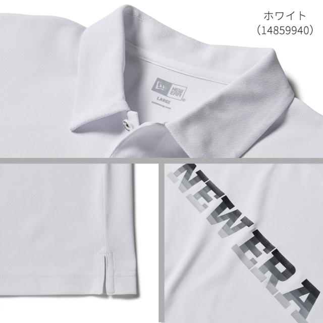【即納】ニューエラ ゴルフ 半袖 ポロシャツ 鹿の子 Vertical Logo 日本正規品 14859940 14859941 14859942 NEW ERA 2026春夏モデル_5