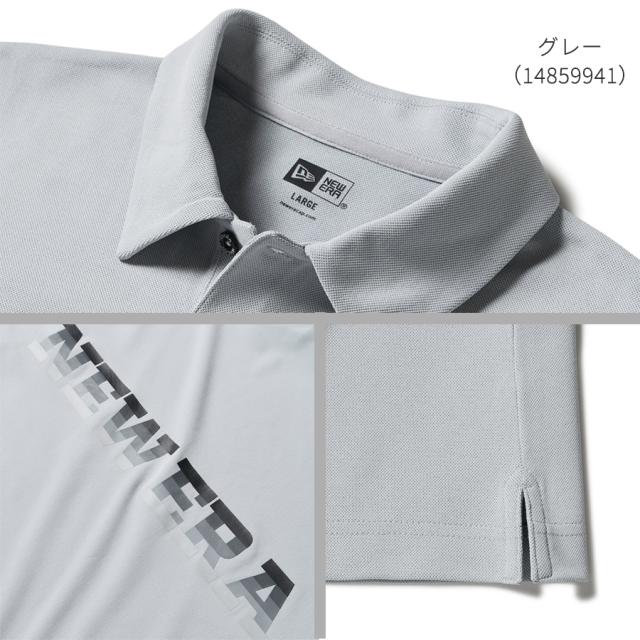 【即納】ニューエラ ゴルフ 半袖 ポロシャツ 鹿の子 Vertical Logo 日本正規品 14859940 14859941 14859942 NEW ERA 2026春夏モデル_7