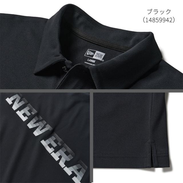 【即納】ニューエラ ゴルフ 半袖 ポロシャツ 鹿の子 Vertical Logo 日本正規品 14859940 14859941 14859942 NEW ERA 2026春夏モデル_9