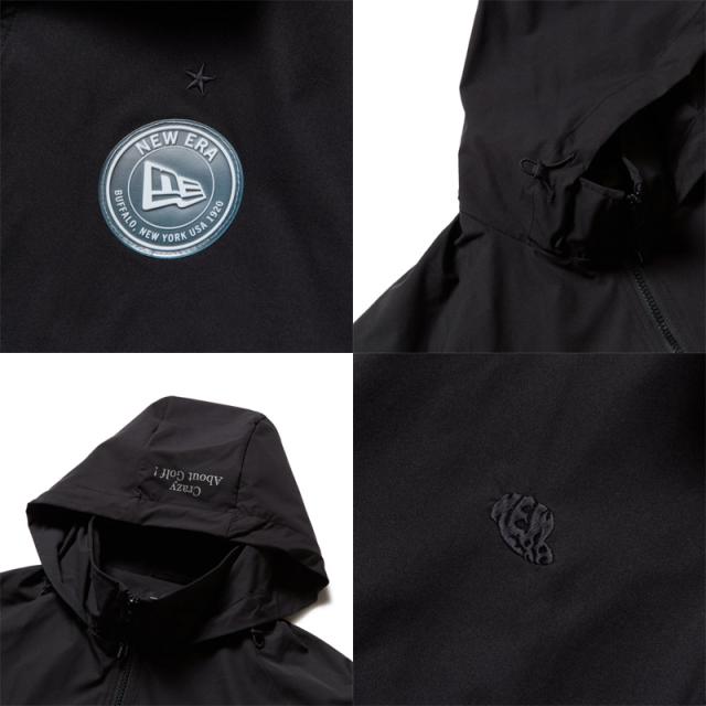 即納】ニューエラ NEWERA ゴルフ ウインドジャケット ブラック