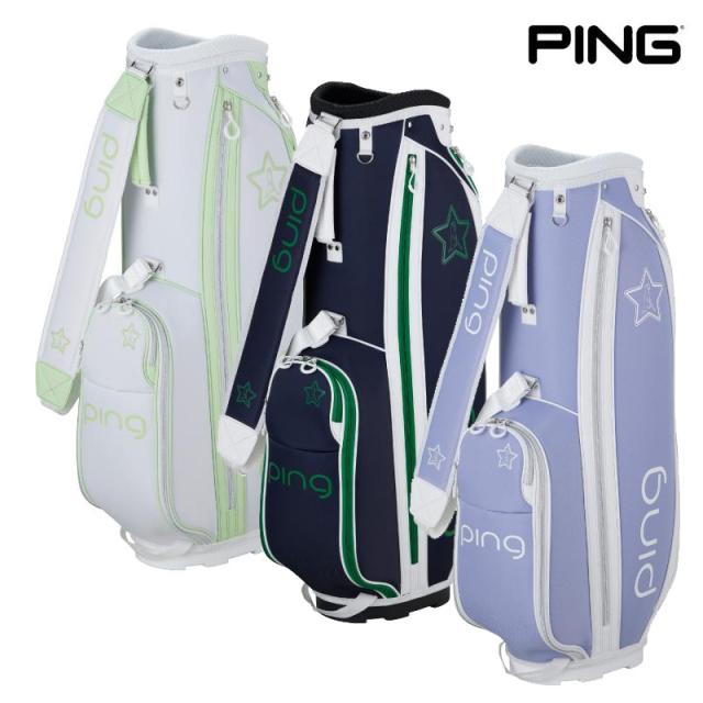 PING 2025 ピンゴルフ レディース CB-L2504 カジュアル 38658 キャディバッグ 日本正規品 pnap